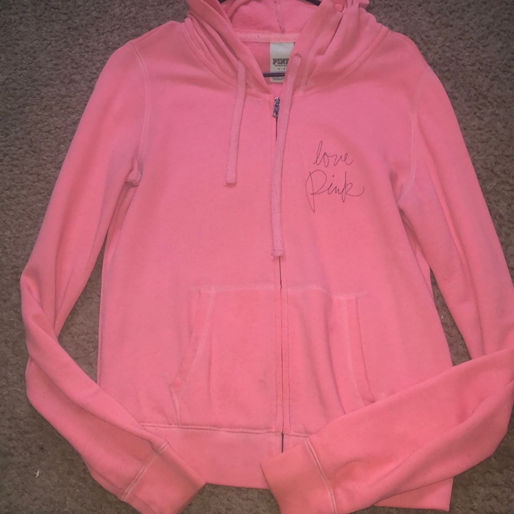Victoria secret zip up jacket